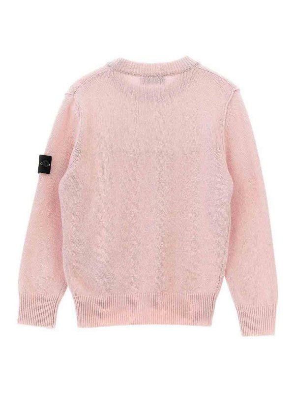 STONE ISLAND: crew necks online - Crew Neck Sweater With Logo