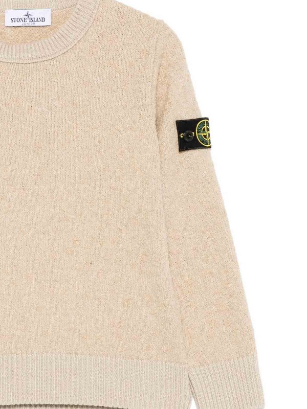 STONE ISLAND: crew necks online - Crew Neck Sweater With Logo