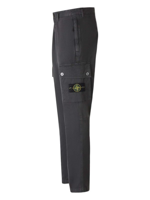 STONE ISLAND: カジュアルトラウザー online - カジュアルパンツ - グレー