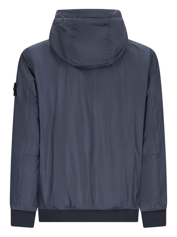 STONE ISLAND: bombers online - Bomber Jacket With Logo Patch