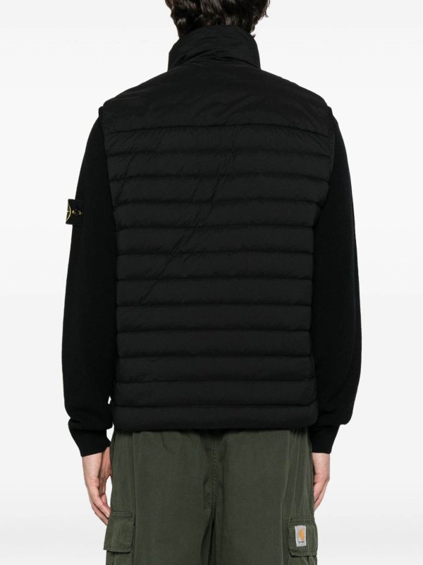 STONE ISLAND: Chalecos online - Chaleco - Negro