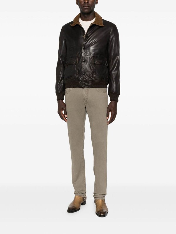 カジュアルジャケット - ブラウン shop online: THE JACK LEATHERS