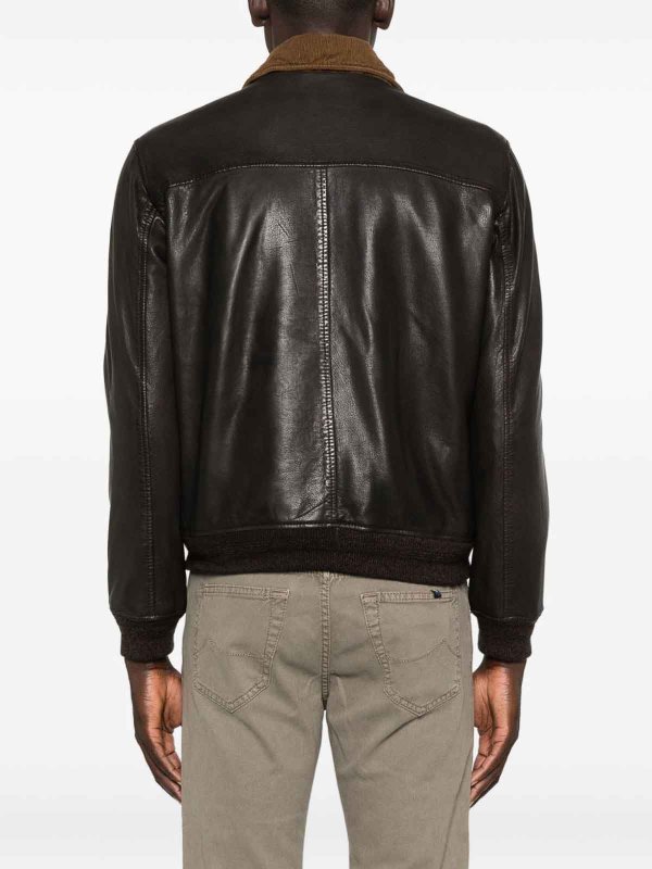 THE JACK LEATHERS buy online カジュアルジャケット - ブラウン