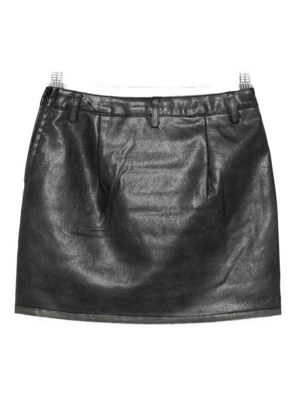 TWINSET: Faldas media pierna y semilargas online - Falda Semilarga - Negro