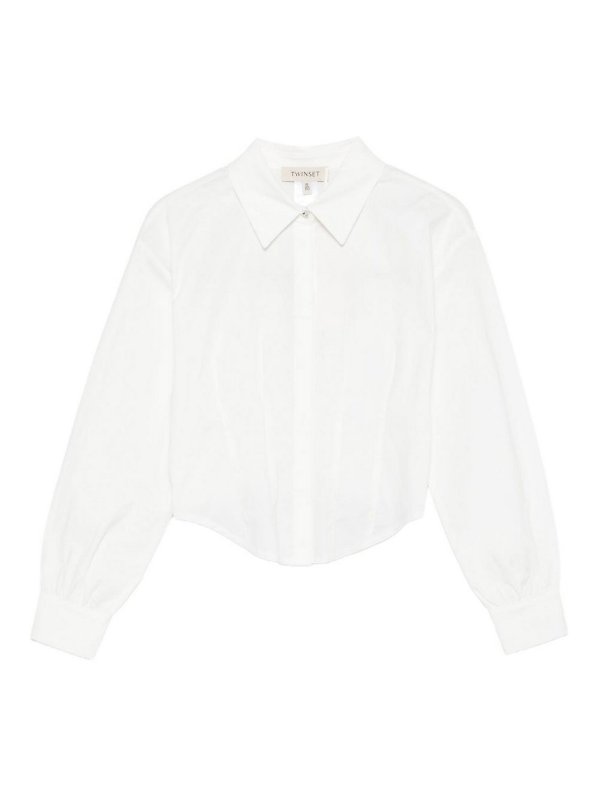 TWINSET: シャツ - シャツ - 白