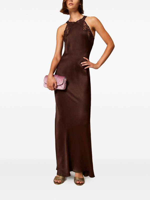 TWINSET: Vestidos media pierna online - Vestido Midi - Marrón