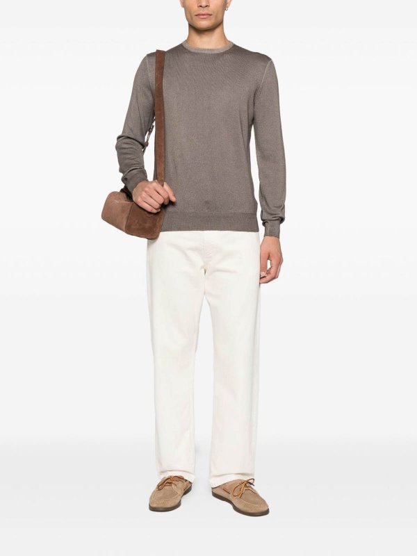 VENGERA: Pull col rond online - Pull Col Rond - Marron