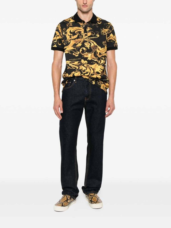 The Best Shops VERSACE JEANS: Polos - Polo - Negro