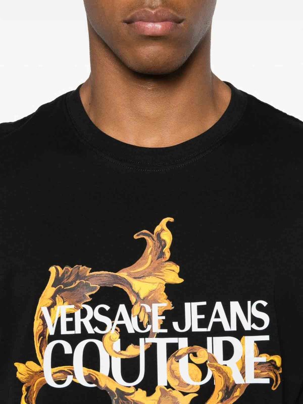 Pull Col Rond - Noir shop online: VERSACE JEANS