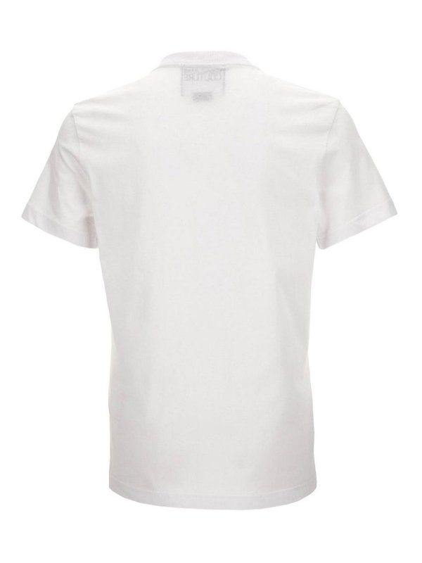 The Best Shops VERSACE JEANS: Pull col rond - Pull Col Rond - Blanc