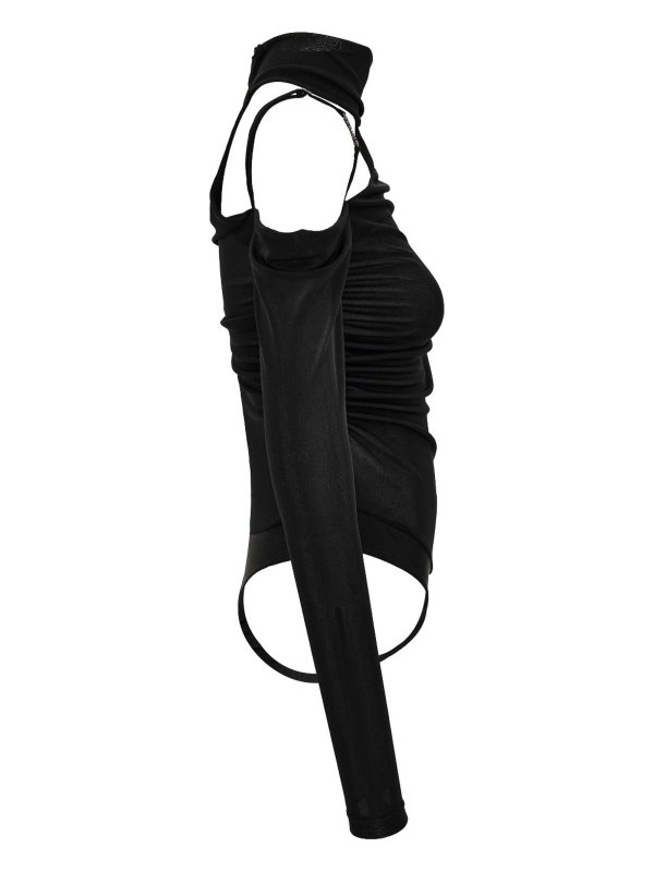 VERSACE JEANS: bootcut jeans online - Turtleneck Bodysuit