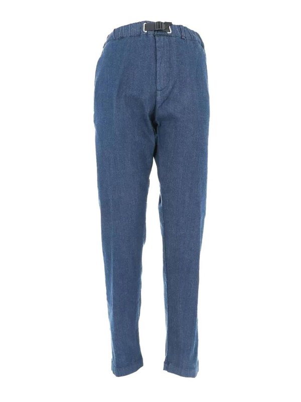 WHITE SAND: Pantalons casual - Pantalons Décontractés - Bleu