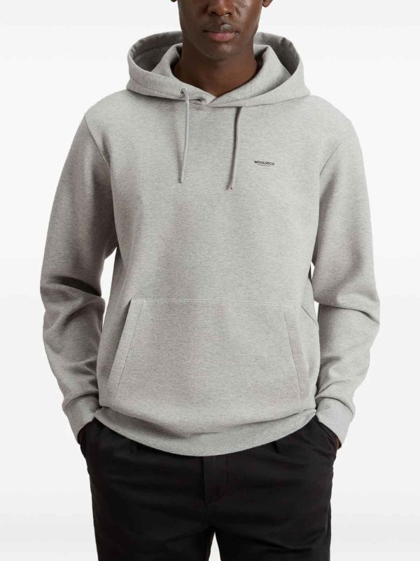 WOOLRICH: Sudaderas y suéteres online - Sudadera - Gris