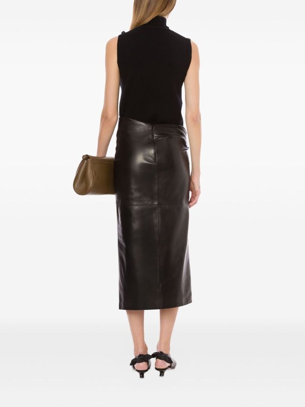 ALBERTA FERRETTI: Tops & Tank tops online - Cashmere Top With A Funnel Neck