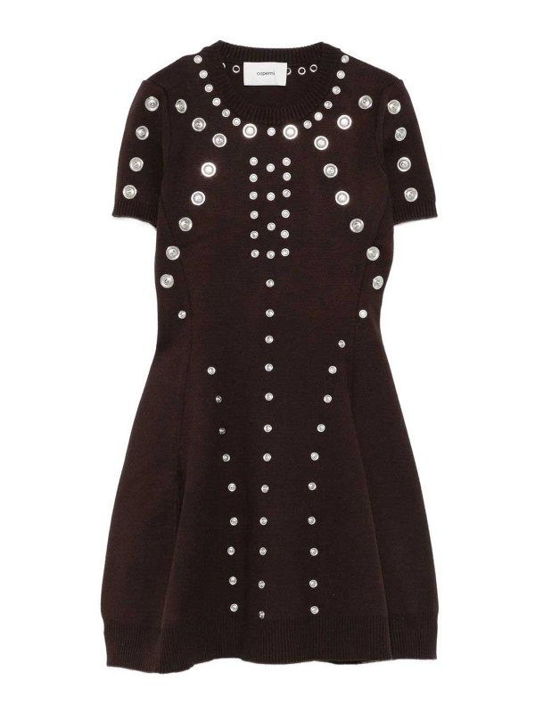 COPERNI: ショートドレス - ショートドレス - ブラウン