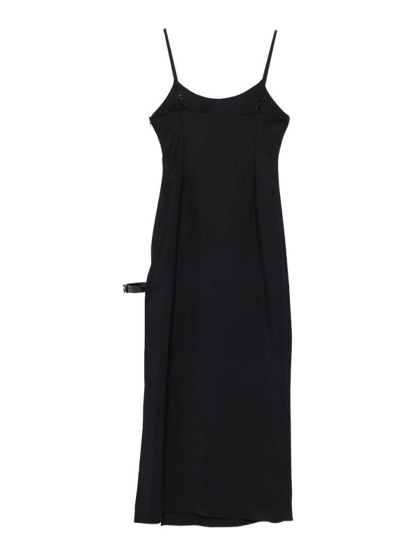 COPERNI: knee length dresses online - Midi Dress With Side Slit