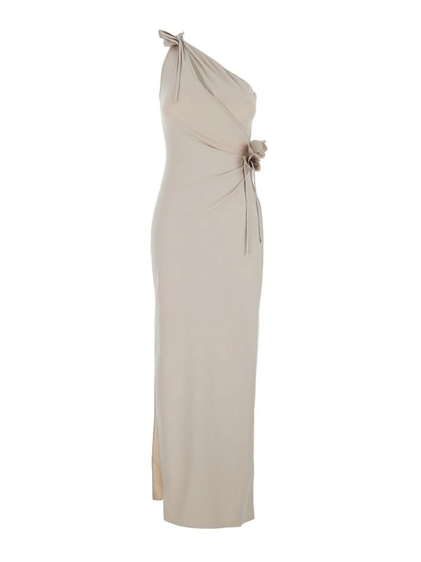 COPERNI: Robe longueur genou - Robe Au Genou - Beige