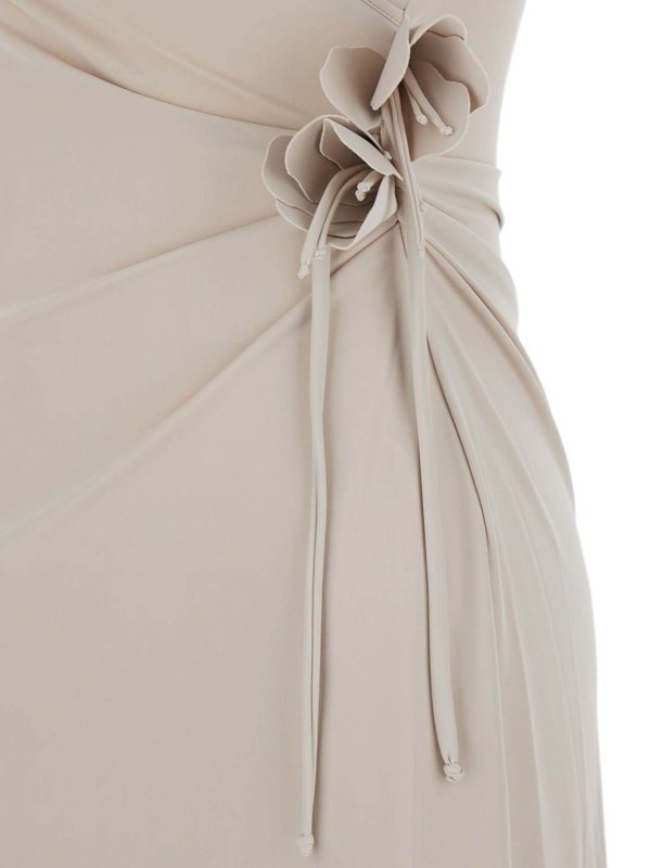 COPERNI: Robe longueur genou online - Robe Au Genou - Beige