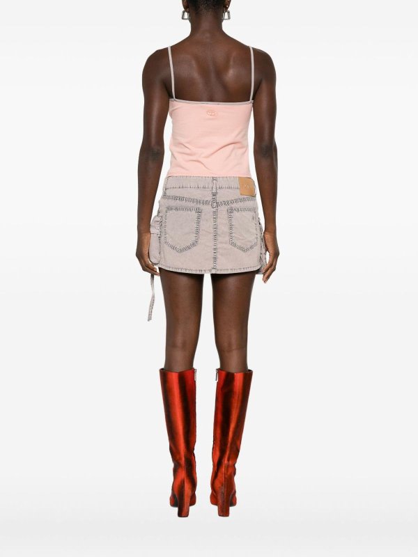 The Best Shops DIESEL: トップス＆タンクトップ - トップ/タンクトップ - ヌードカラー