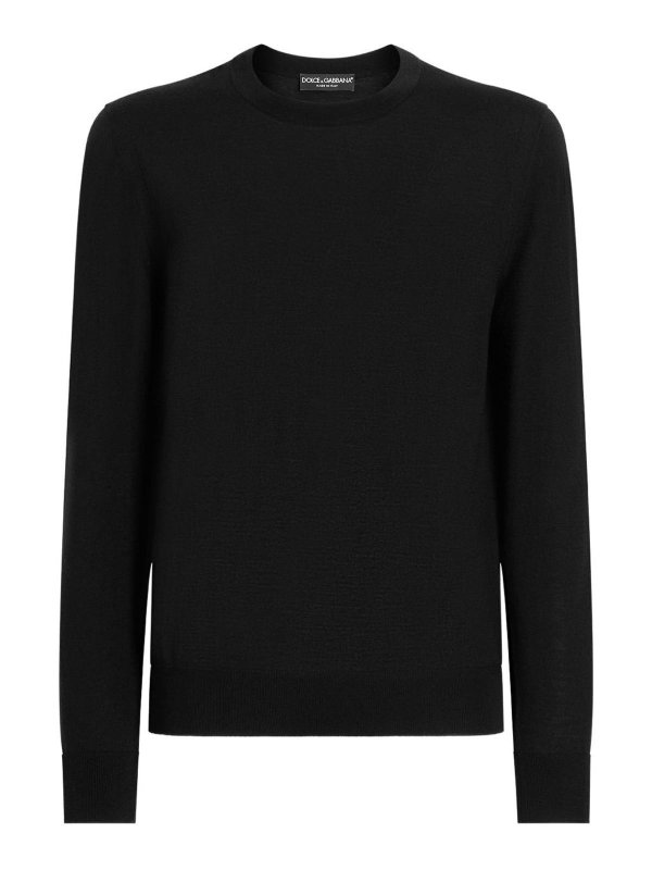 DOLCE & GABBANA: crew necks - Wool Crew Neck