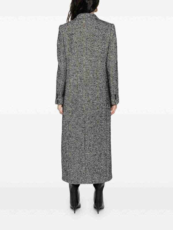 ショートコート - グレー shop online: DOLCE & GABBANA