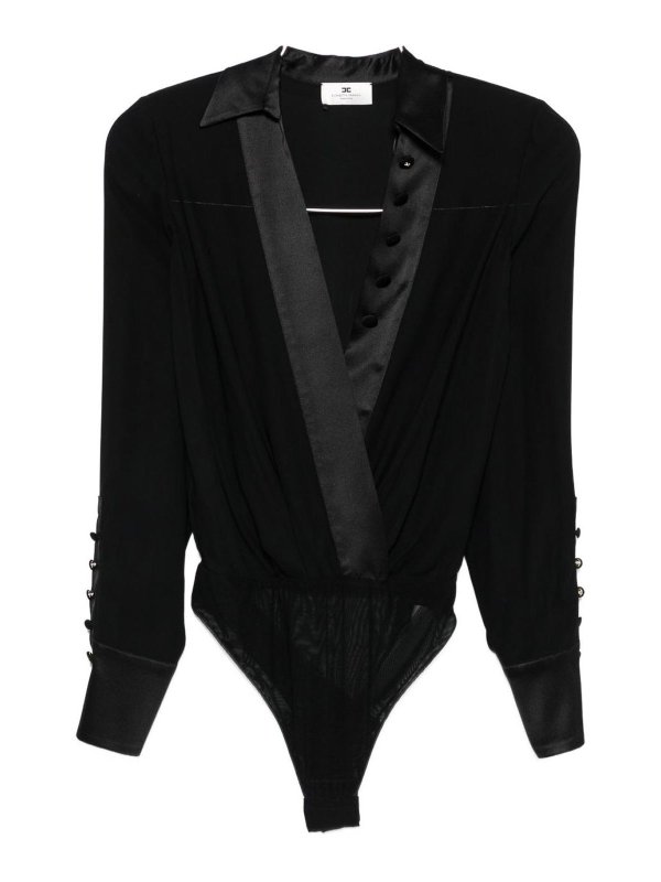 ELISABETTA FRANCHI: Camisas - Camisa - Negro