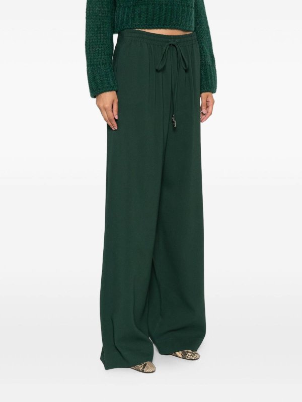 Pantalón Casual - Verde shop online: ERMANNO SCERVINO