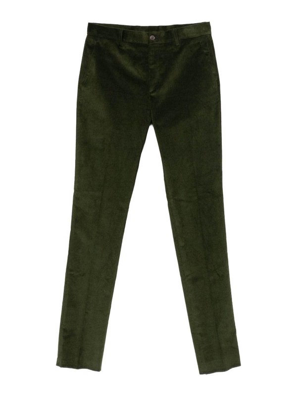 ETRO: カジュアルトラウザー - カジュアルパンツ - 緑