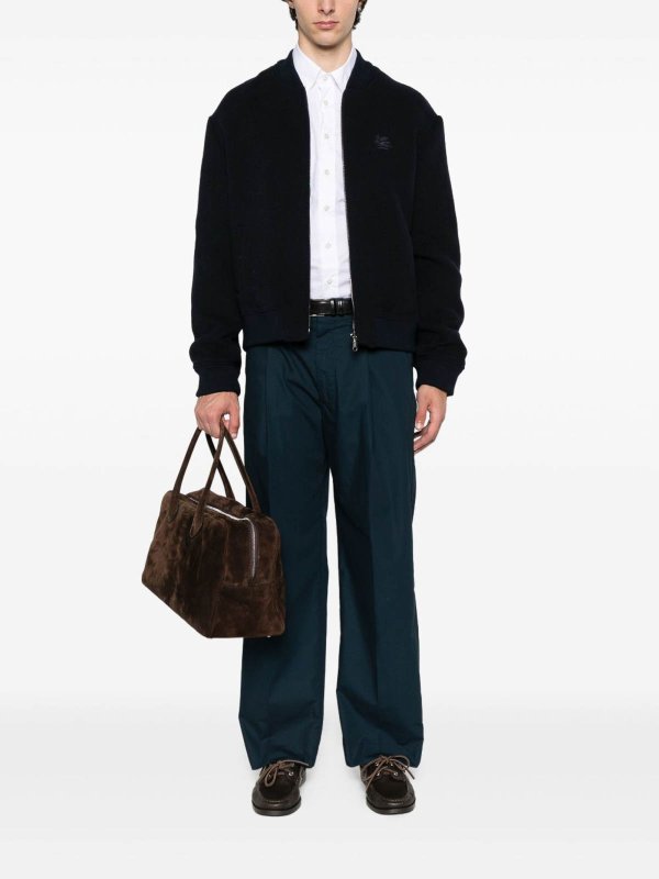 The Best Shops ETRO: shirts - White elastic cotton shirt