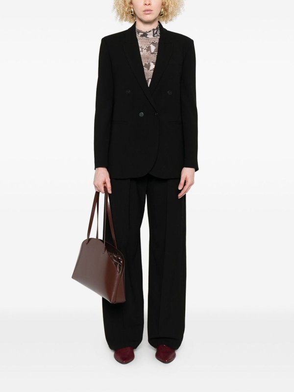 Pantalons Décontractés - Noir shop online: FORTE FORTE