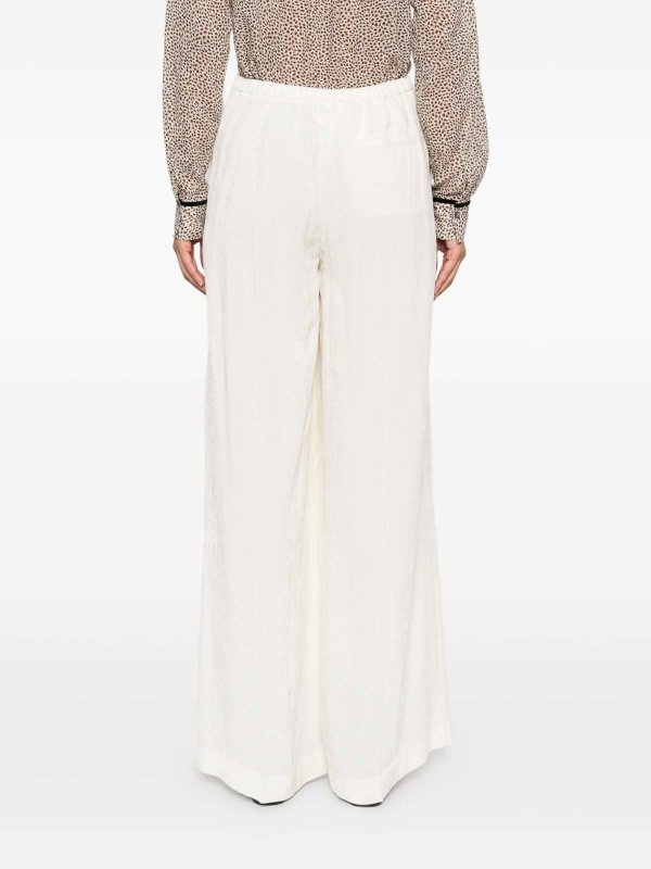 The Best Shops FORTE FORTE: Pantalones casual - Pantalón Casual - Blanco