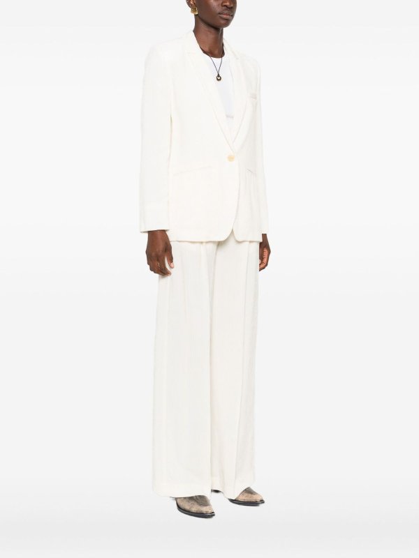 FORTE FORTE: Blazer online - Blazer - Blanco