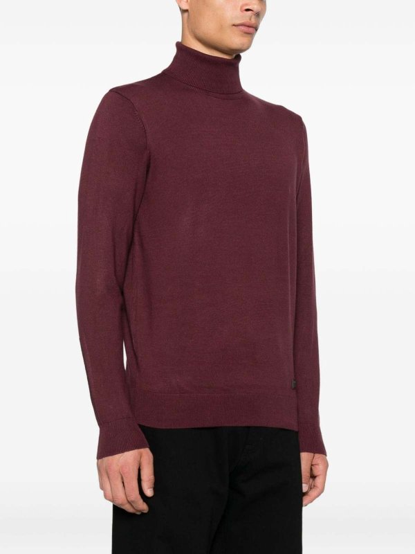 JOHN RICHMOND: Suéteres con cuello pico online - Suéter Cuello Redondo - Rojo Oscuro