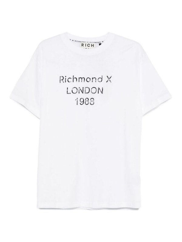 JOHN RICHMOND: maglia collo rotondo - T-shirt