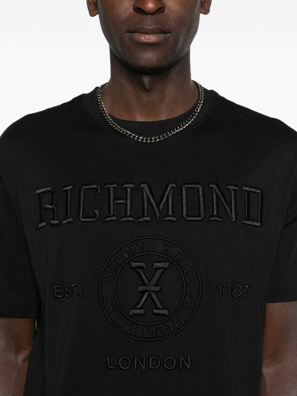 JOHN RICHMOND: maglia collo rotondo online - T-shirt del collo dell