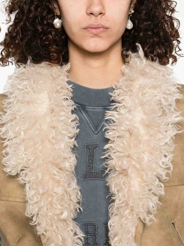 Isabel Marant Etoile: Fur & Shearling Coats online - Fur coat