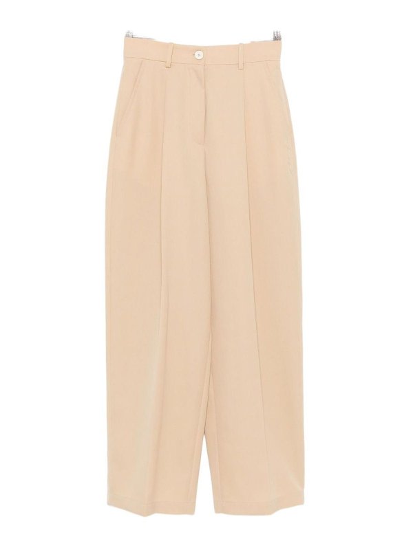 Marni: カジュアルトラウザー - カジュアルパンツ - ブラウン