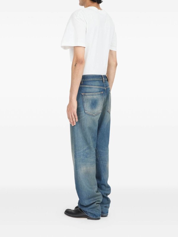 The Best Shops MM6 MAISON MARGIELA: Jeans Boot-Cut - Azul