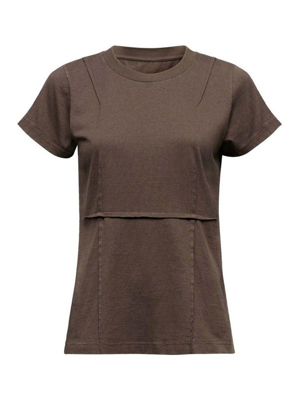 MM6 MAISON MARGIELA: T-shirts - T-Shirt - Marron