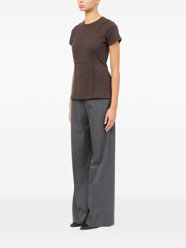 The Best Shops MM6 MAISON MARGIELA: T-Shirt - Marron