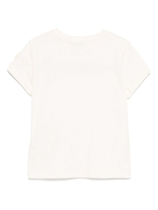 The Best Shops MONCLER: T-shirts - T-Shirt - Beige