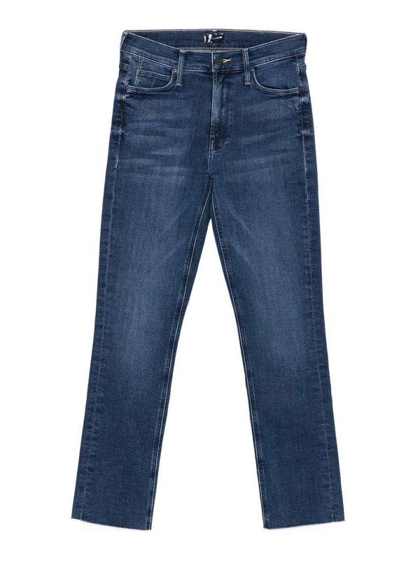 MOTHER: Bootcut - Bootcut Jeans - Blau