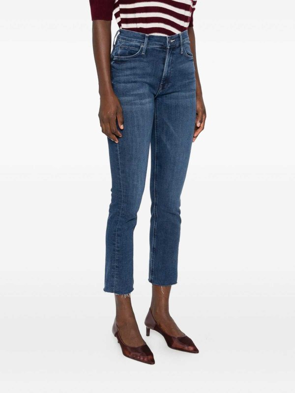 MOTHER: Bootcut online - Bootcut Jeans - Blau