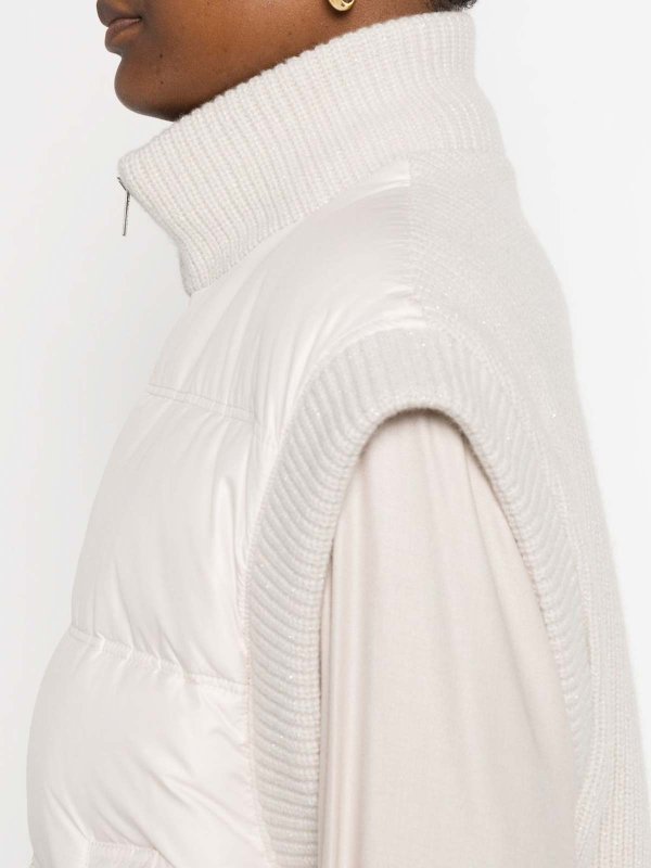 PESERICO: Westen online - Weste - Beige