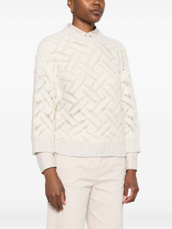 The Best Shops PESERICO: crew necks - Sweater