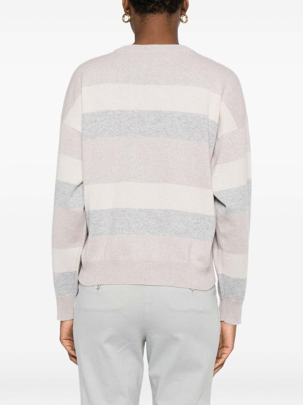 PESERICO buy online Rundhalspullover - Grau