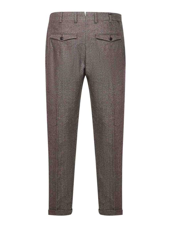 PT TORINO: Pantalones casual online - Pantalón Casual - Marrón