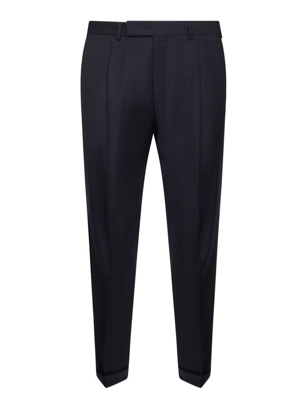 PT TORINO: カジュアルトラウザー - カジュアルパンツ - ブルー