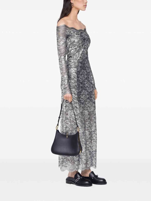 The Best Shops RABANNE: maxi dresses - Long Lace Dress