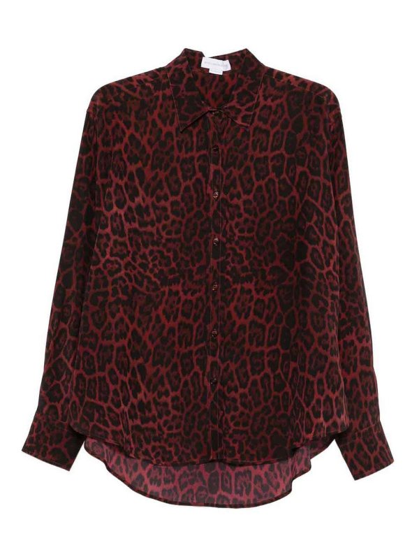 STELLA McCARTNEY: Chemises - Chemise - Rouge